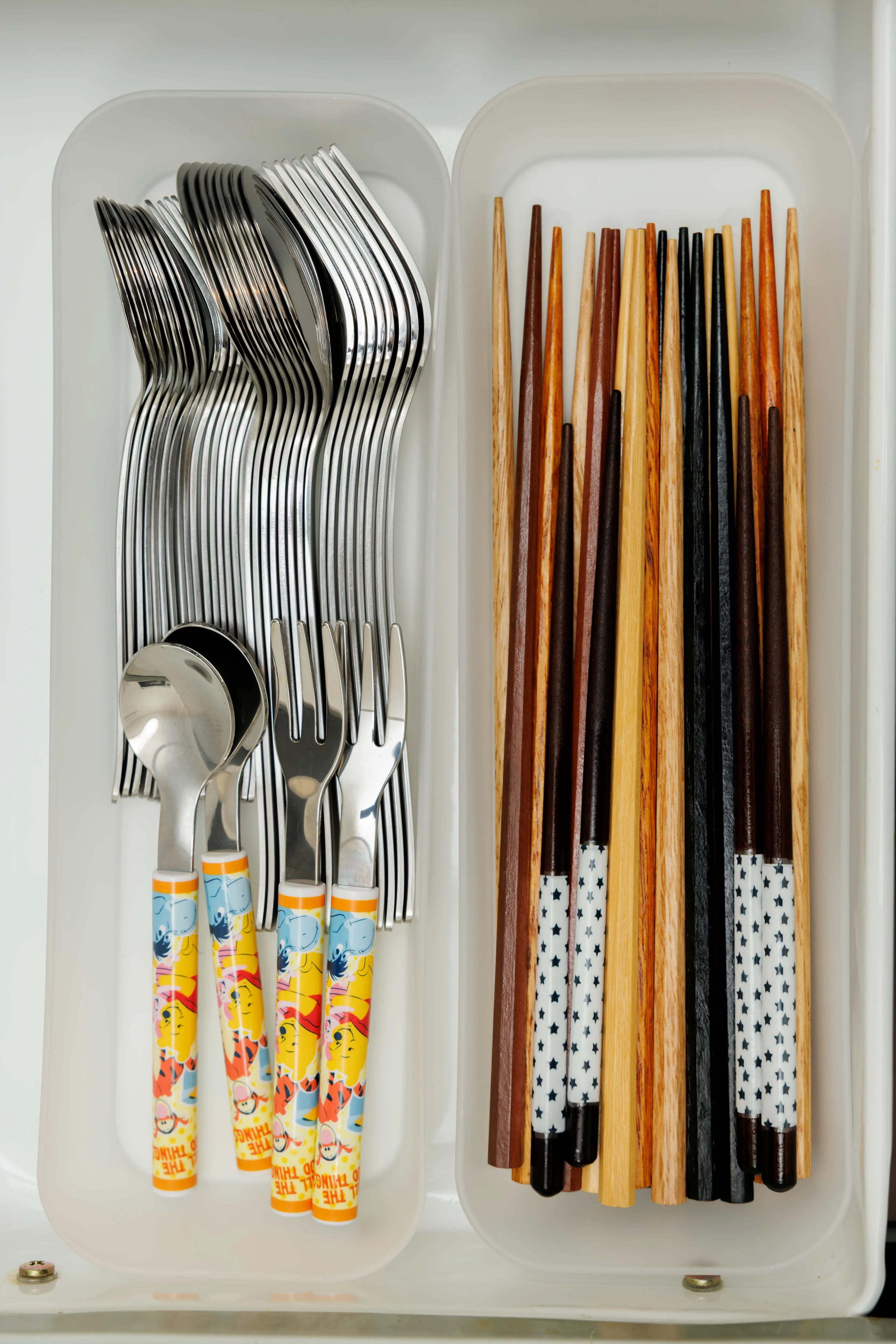 Cutlery of Room 201 at Residence 14.