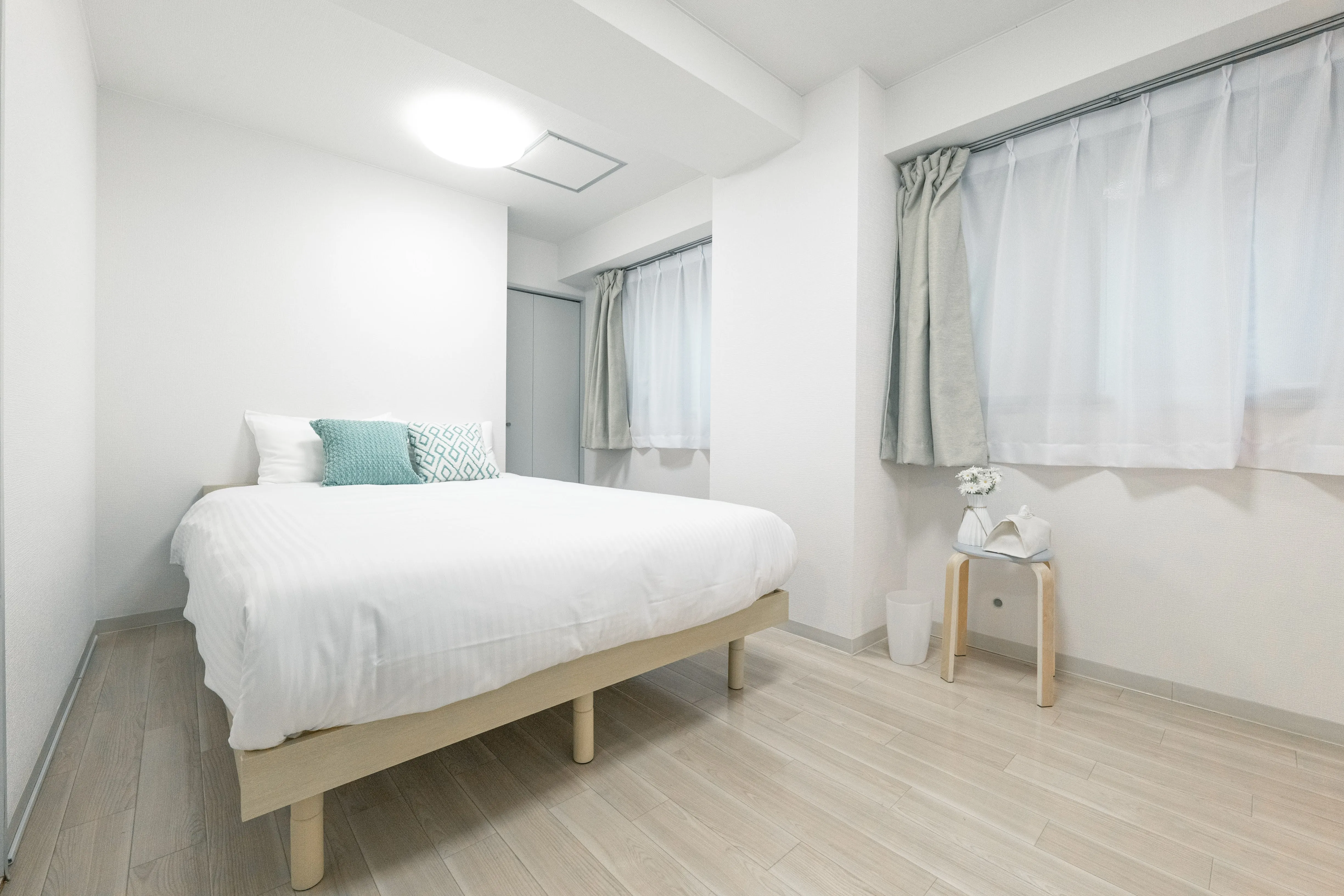 Bedroom of Room 205 at Residence 14.