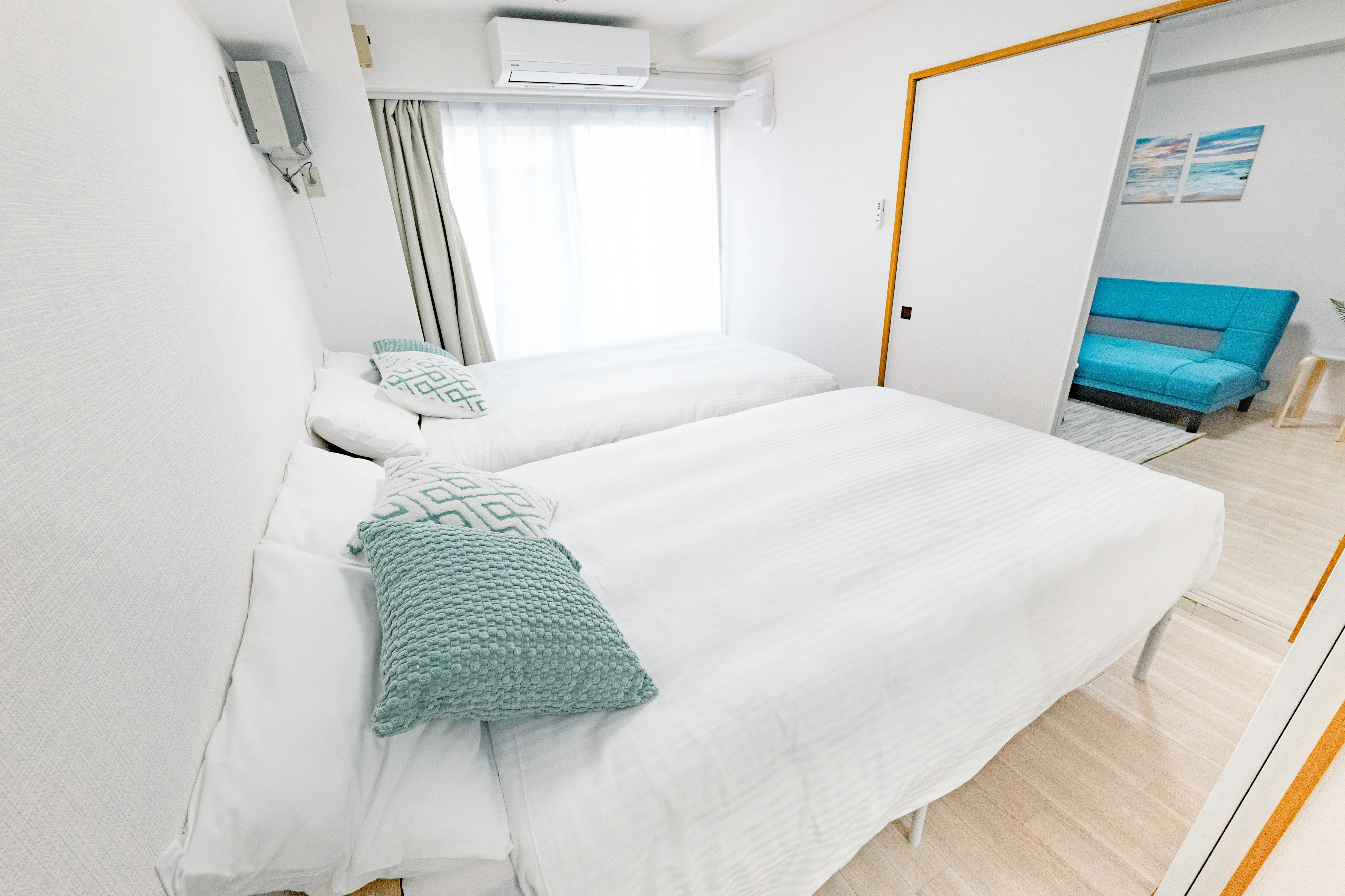 Bedroom of Room 205 at Residence 14.
