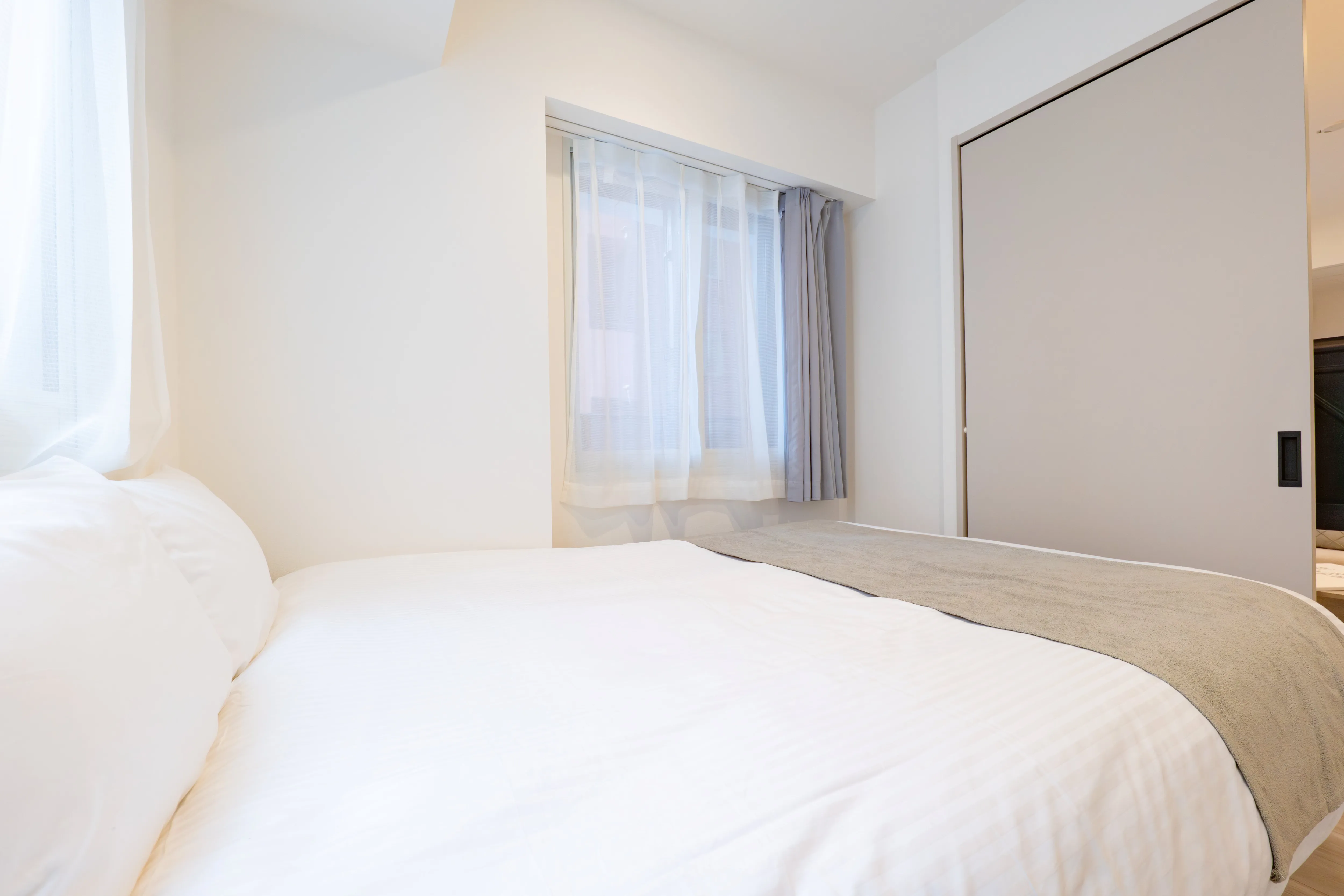 Bedroom of Room 201 at Mondo Mio Sapporo Odori Minami 2-jo.
