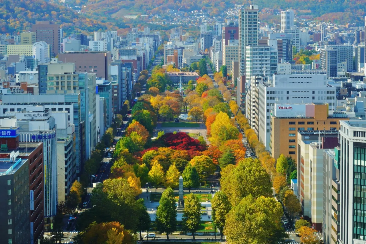 Cityscape of Sapporo
