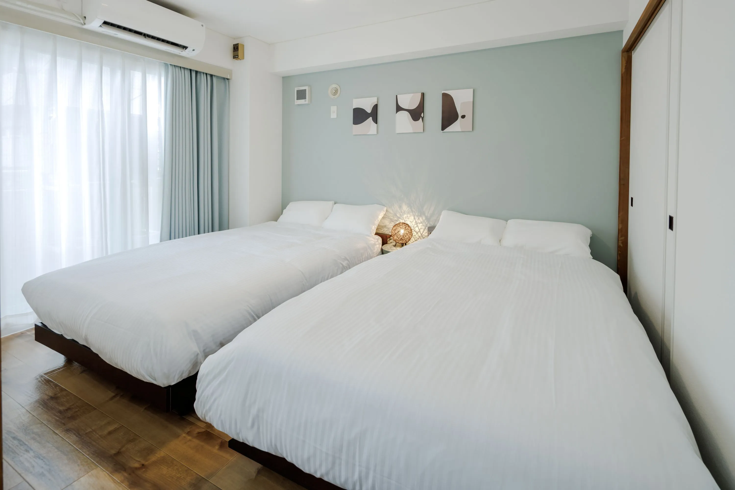 Bedroom of Room 406 at Residence 14.