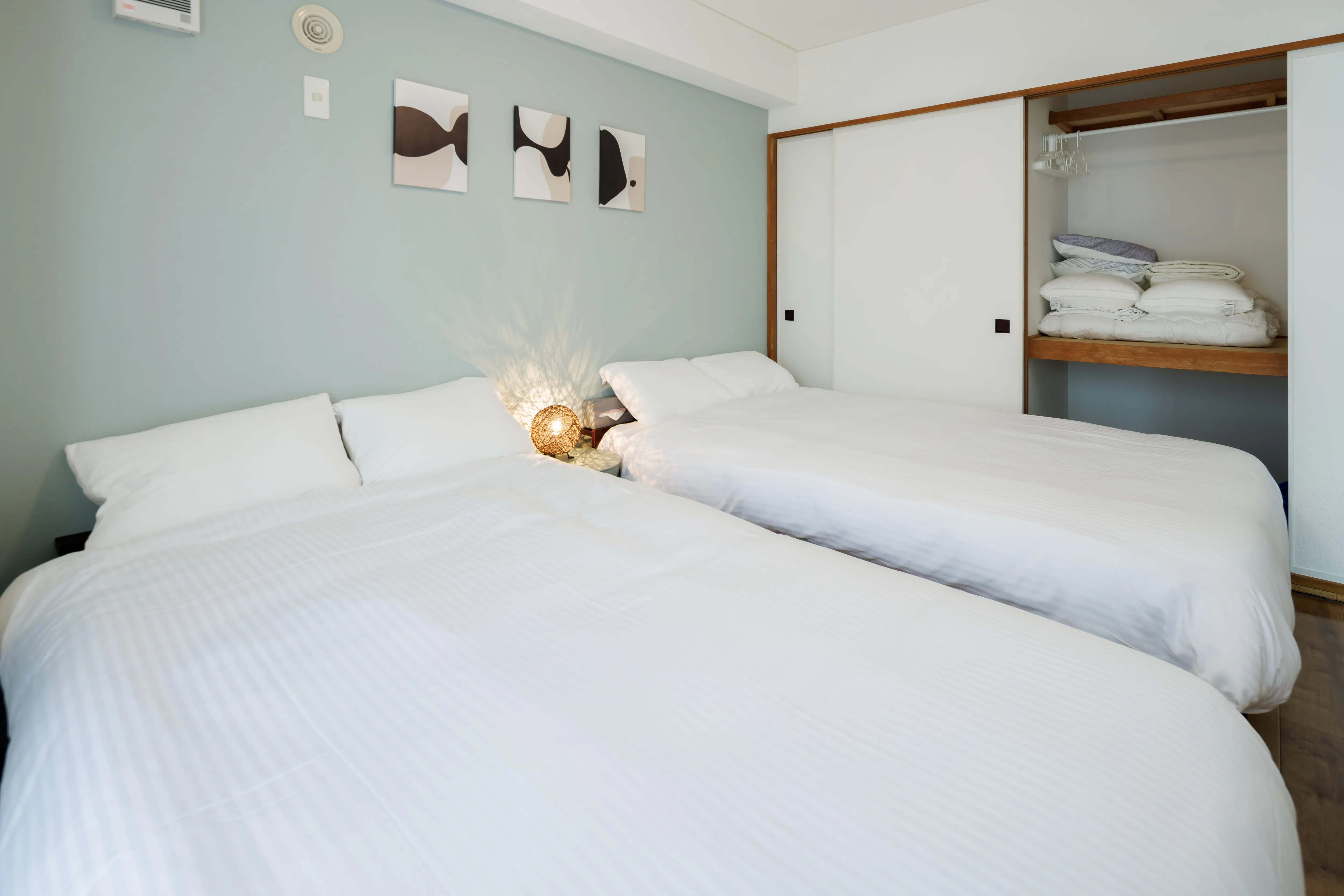 Bedroom of Room 406 at Residence 14.