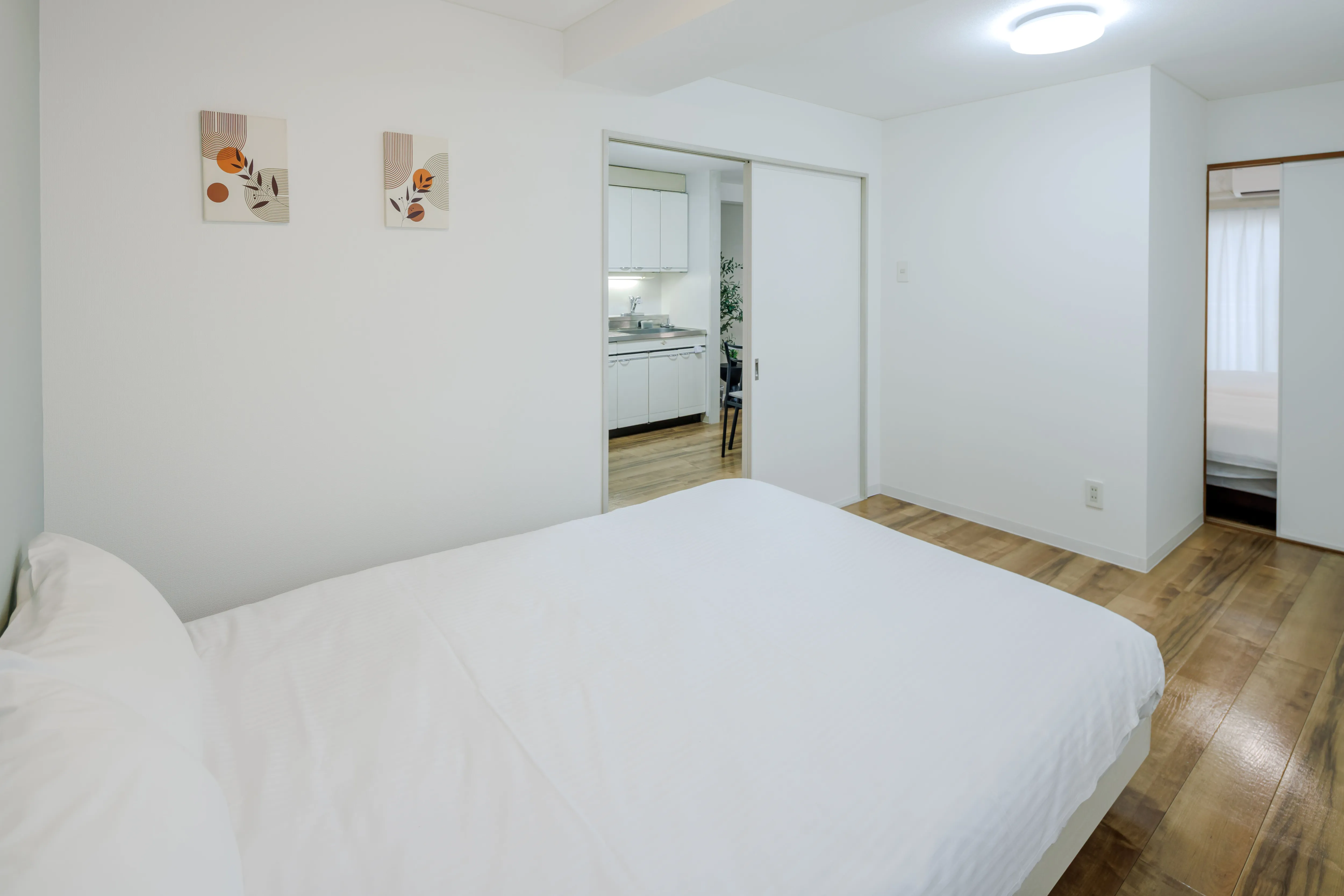 Bedroom of Room 406 at Residence 14.