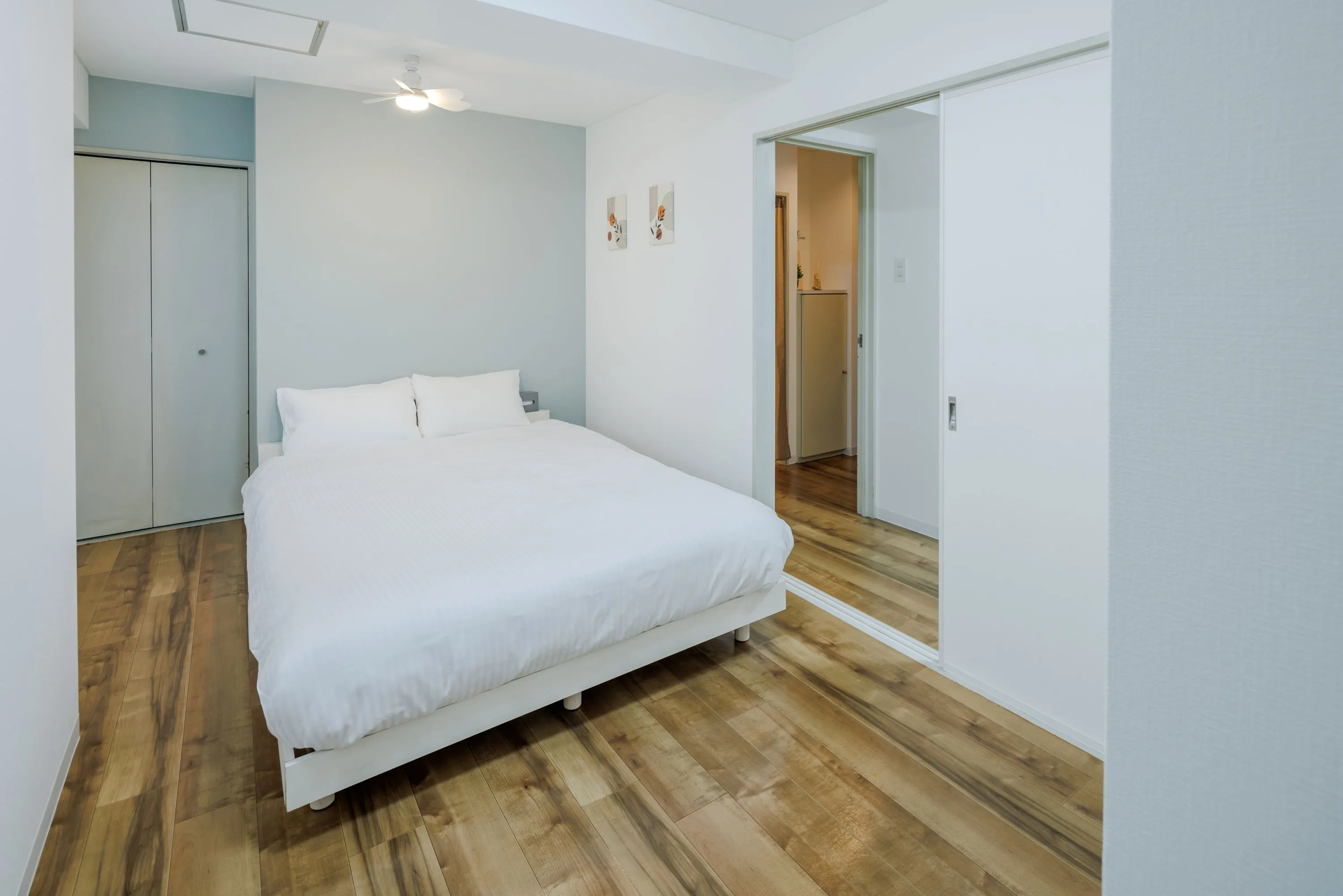 Bedroom of Room 406 at Residence 14.