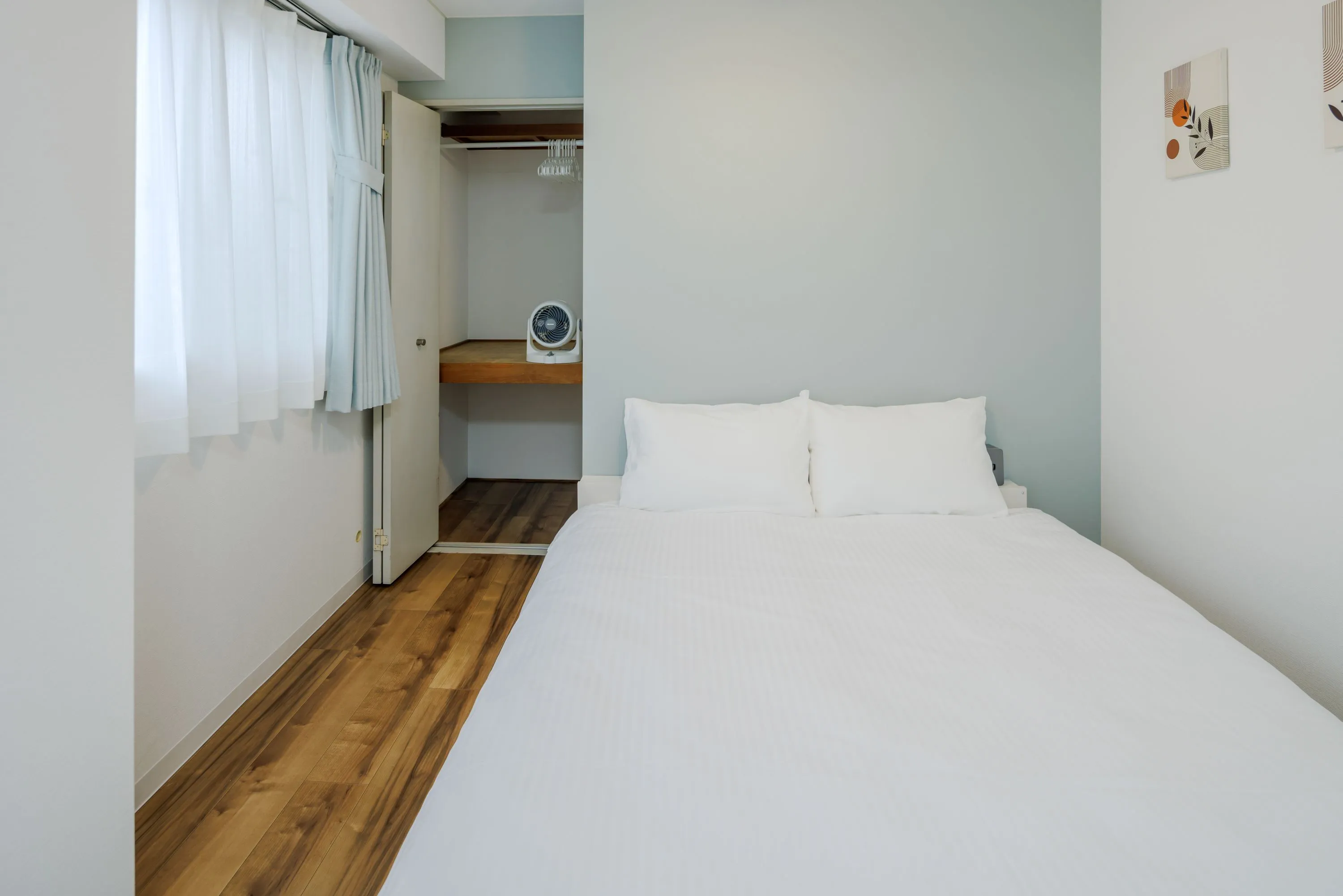 Bedroom of Room 406 at Residence 14.