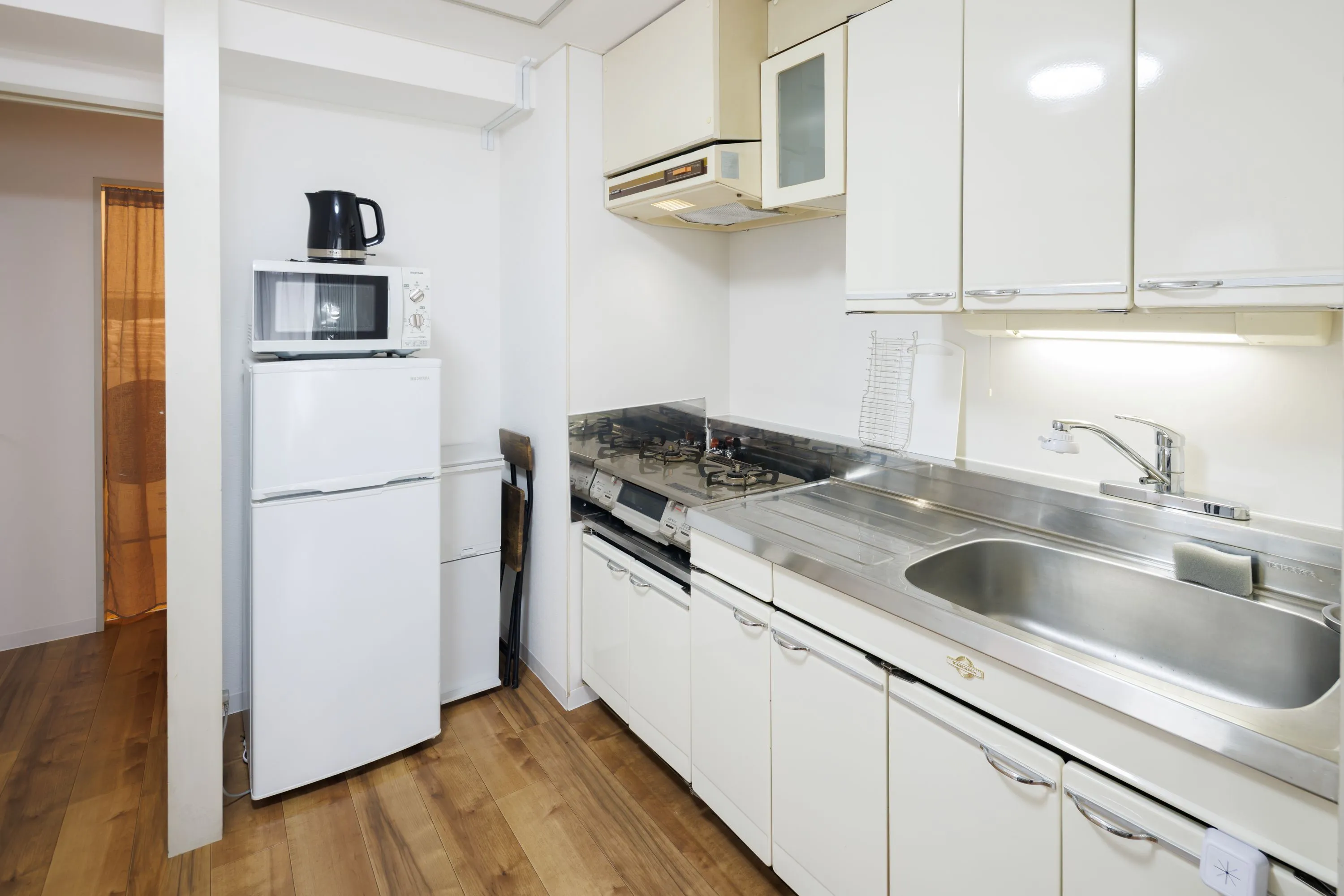Kitchen of Room 406 at Residence 14.