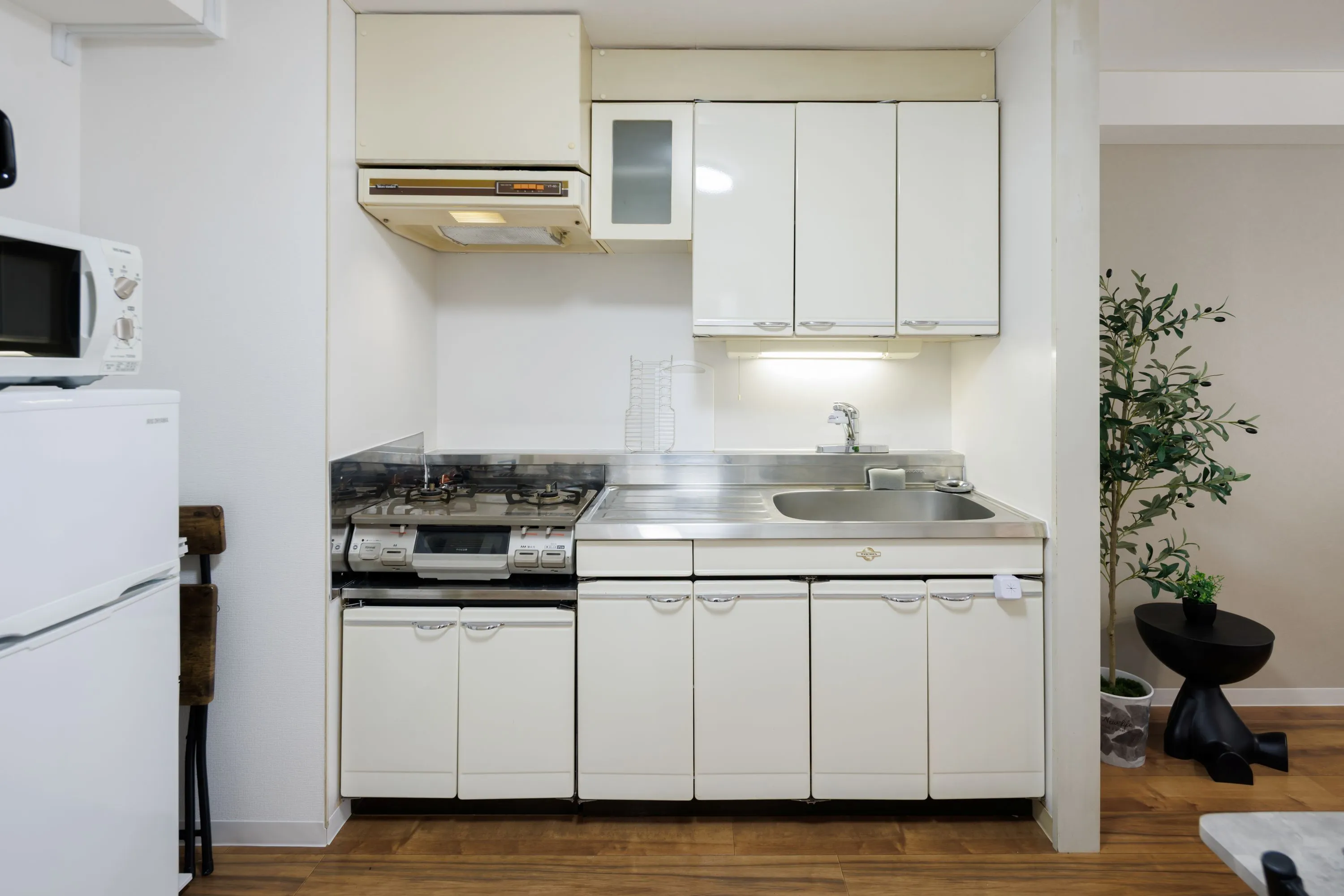 Kitchen of Room 406 at Residence 14.