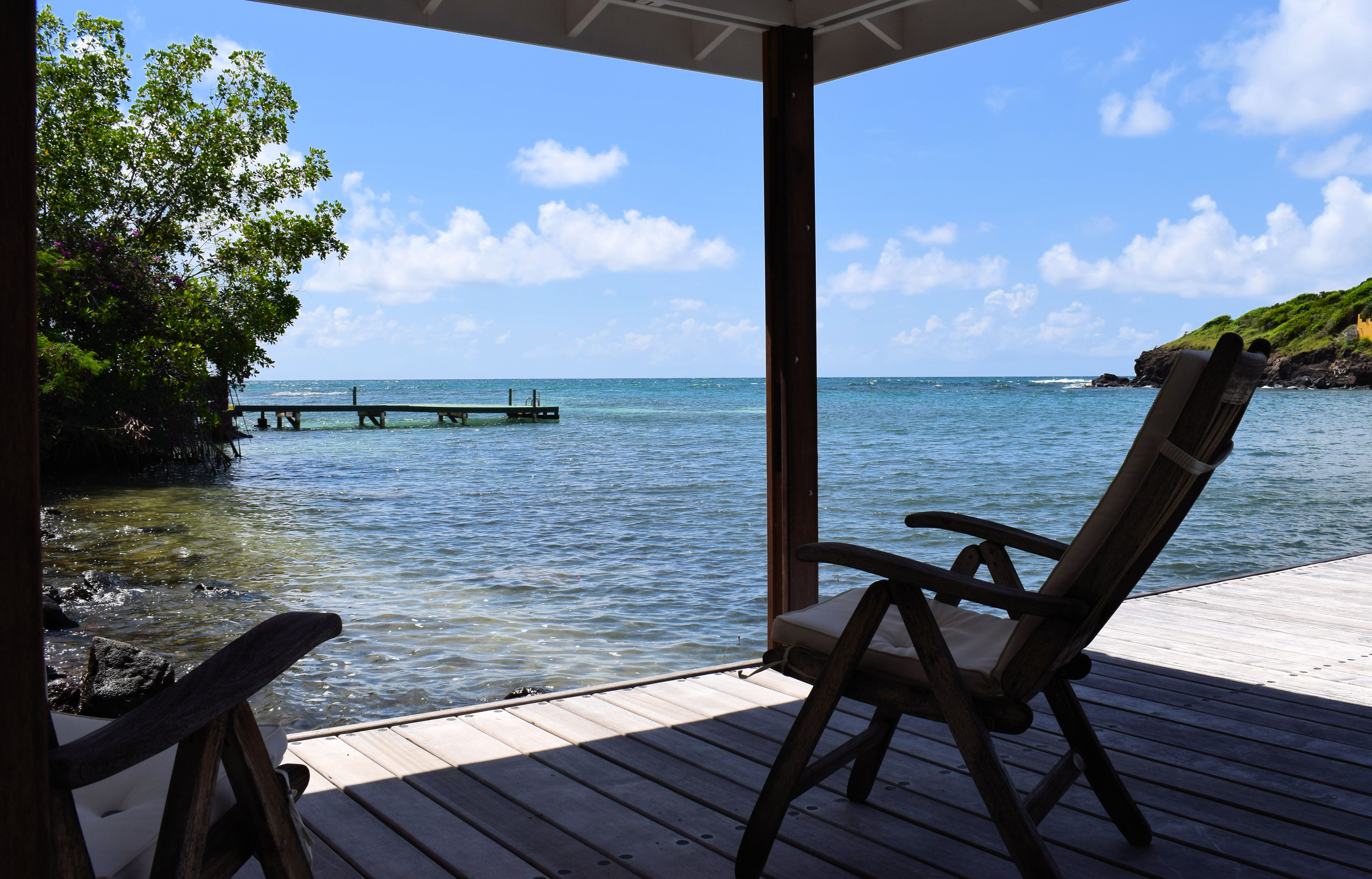 Little Blue bayfront dock