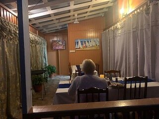Dexter's Restaurant intimate dining interior in Grenada