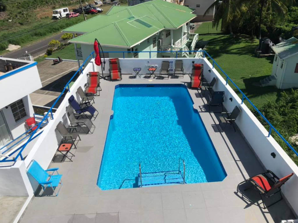 Blue Star Apartments rooftop pool