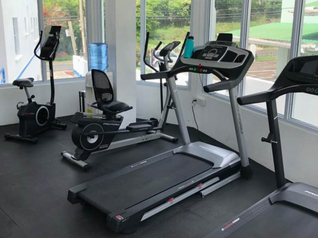 Blue Star Apartments fitness room