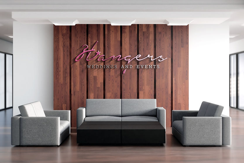 Hangers Weddings and Events destination wedding setting