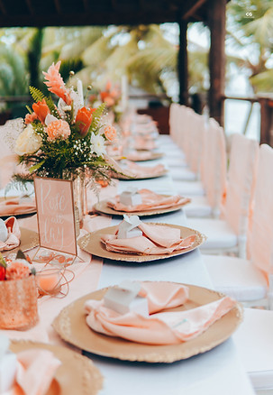 Hangers Weddings and Events décor detail