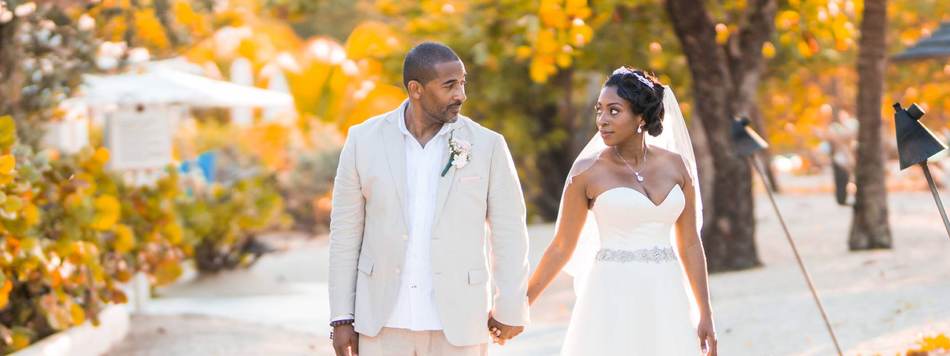 Beautiful Weddings Grenada newlywed couple