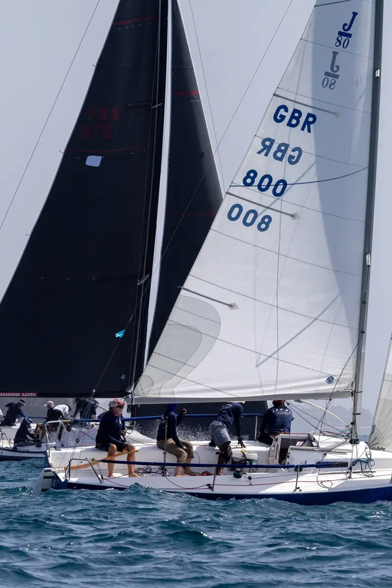 Grenada Sailing Club J/80 racing in Grenada