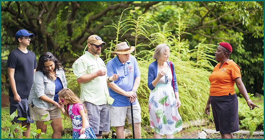 Guests at Laura Herb and Spice Garden