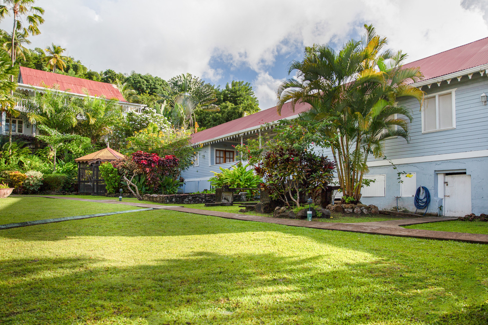 Historic Spice House exterior at Mount Edgecombe in Grenada