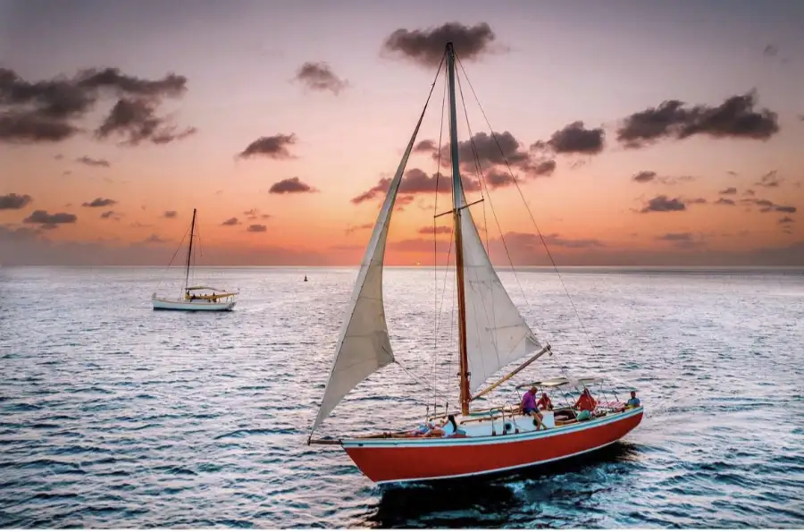 Savvy Grenada sunset sail aboard a traditional wooden sloop