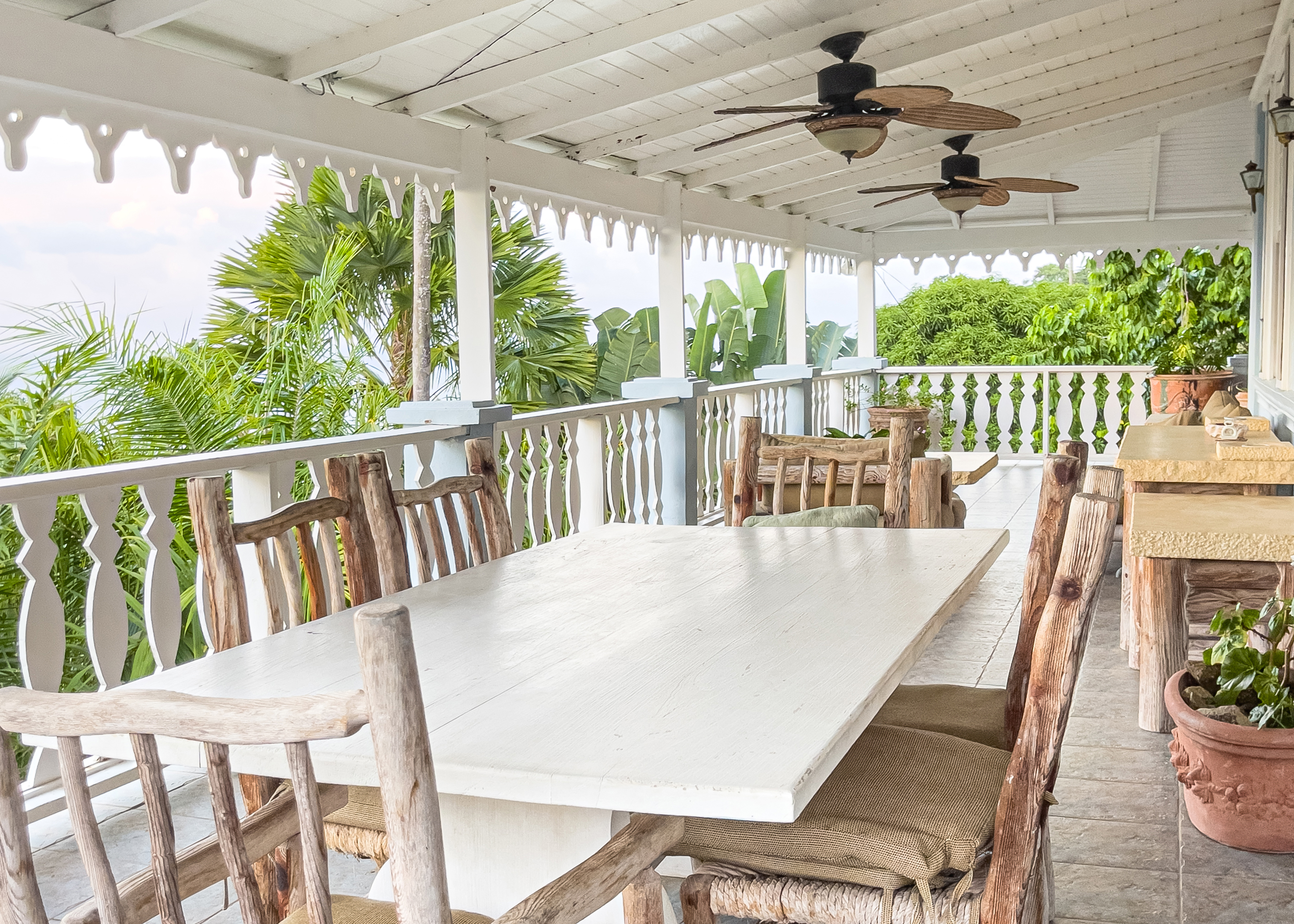 Spice House veranda at Mount Edgecombe Estate