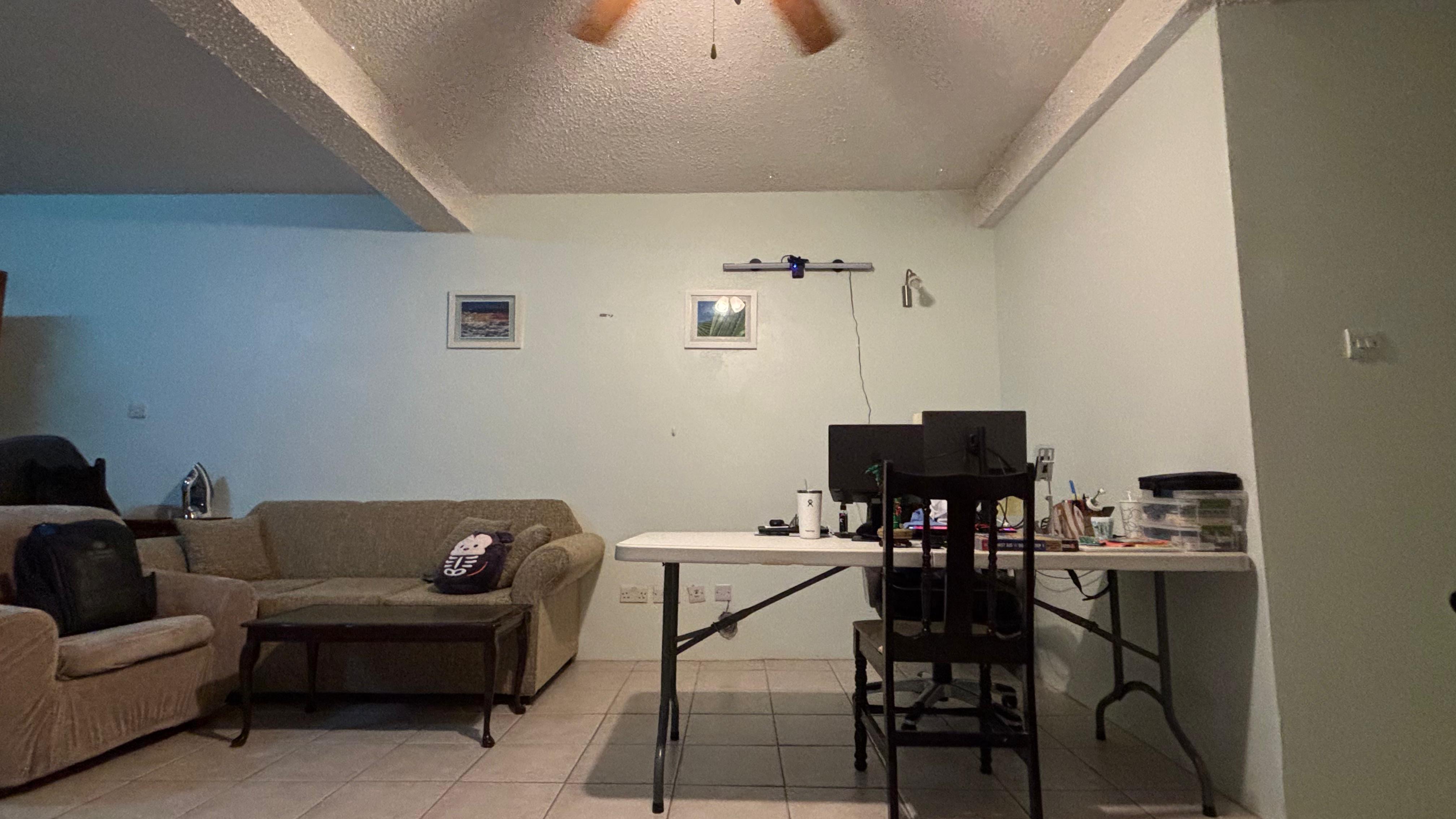 Ginger Court I furnished living and study area