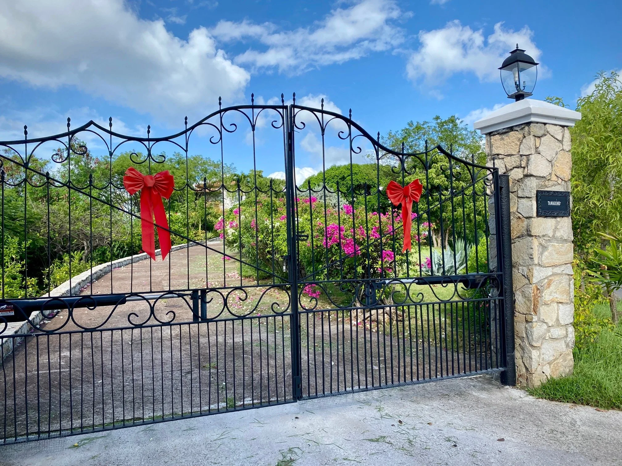 The Tamarind House - Gated entrance