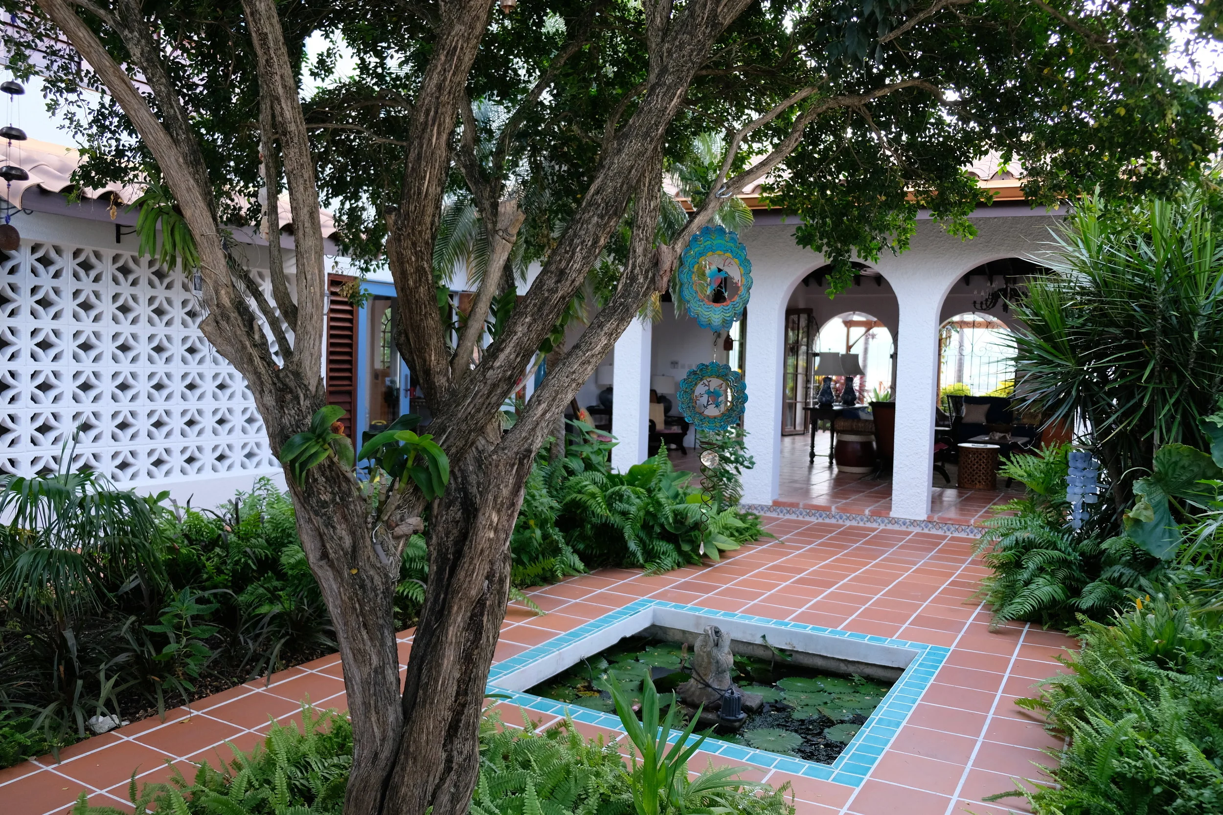 The Tamarind House - Open courtyard