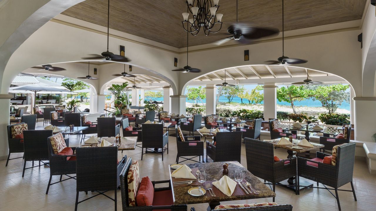 Sea and Surf Terrace & Bar at Spice Island Beach Resort photograph 1