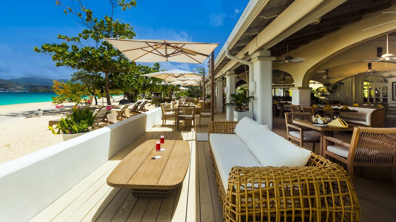 Sea and Surf Terrace & Bar at Spice Island Beach Resort photograph 2