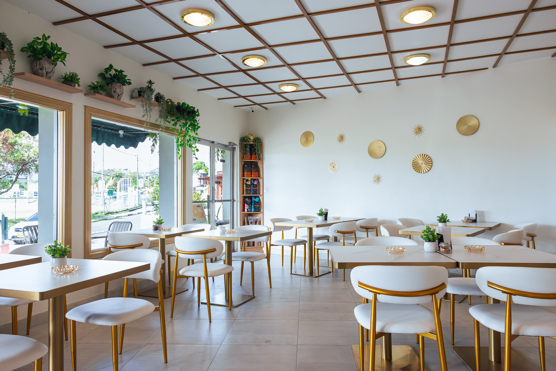 Mykonos café interior