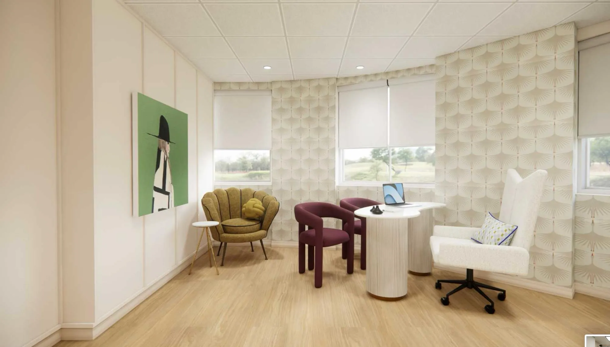 Office for the patient appointment at Atelier Opal Dental