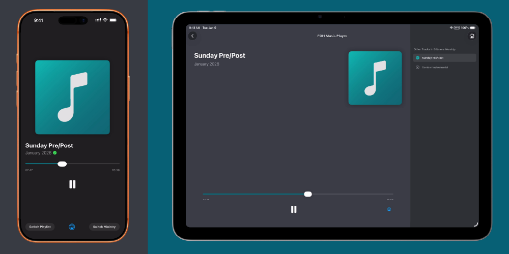 FOH Music Player