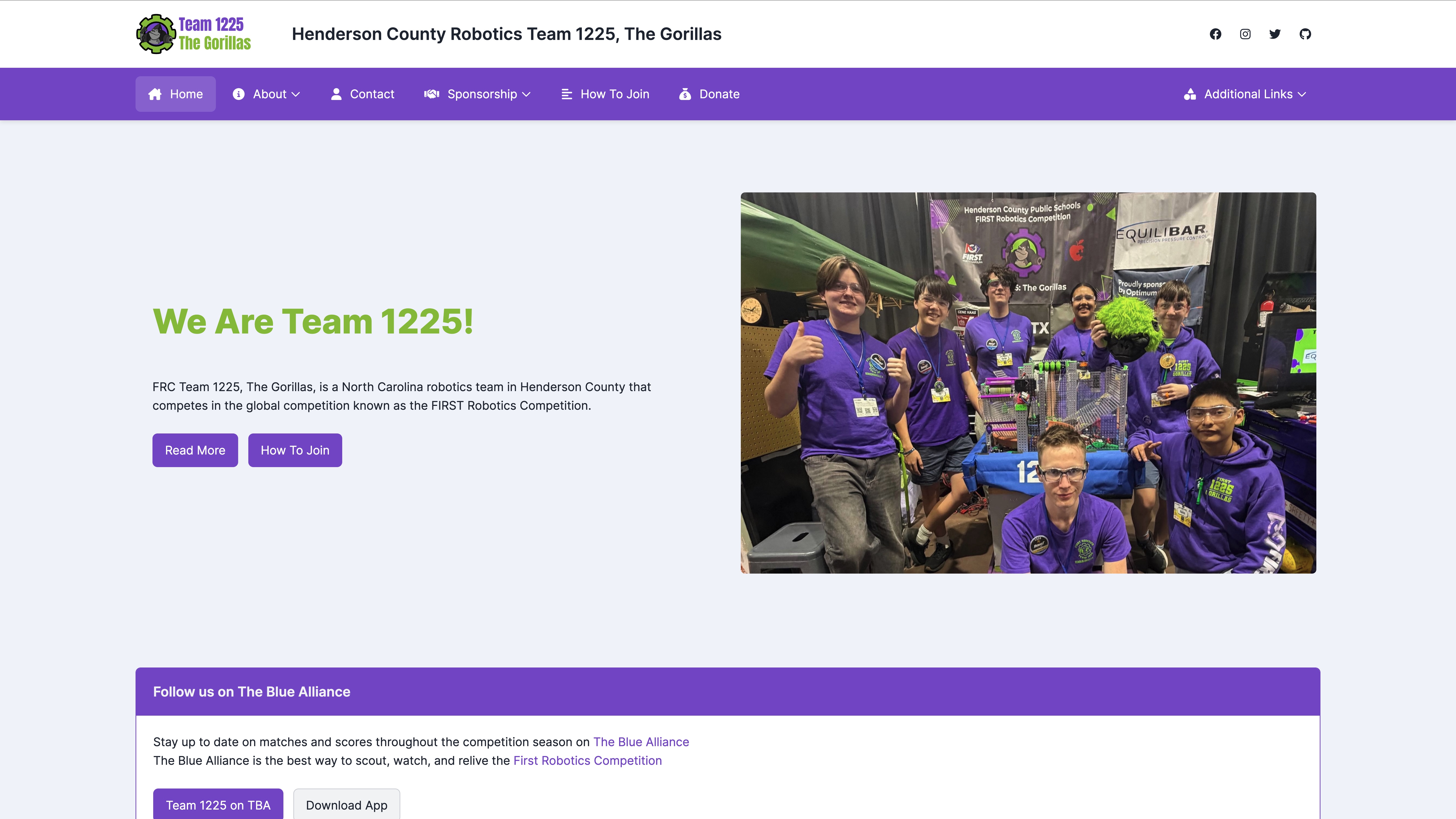 Henderson County Robotics Website