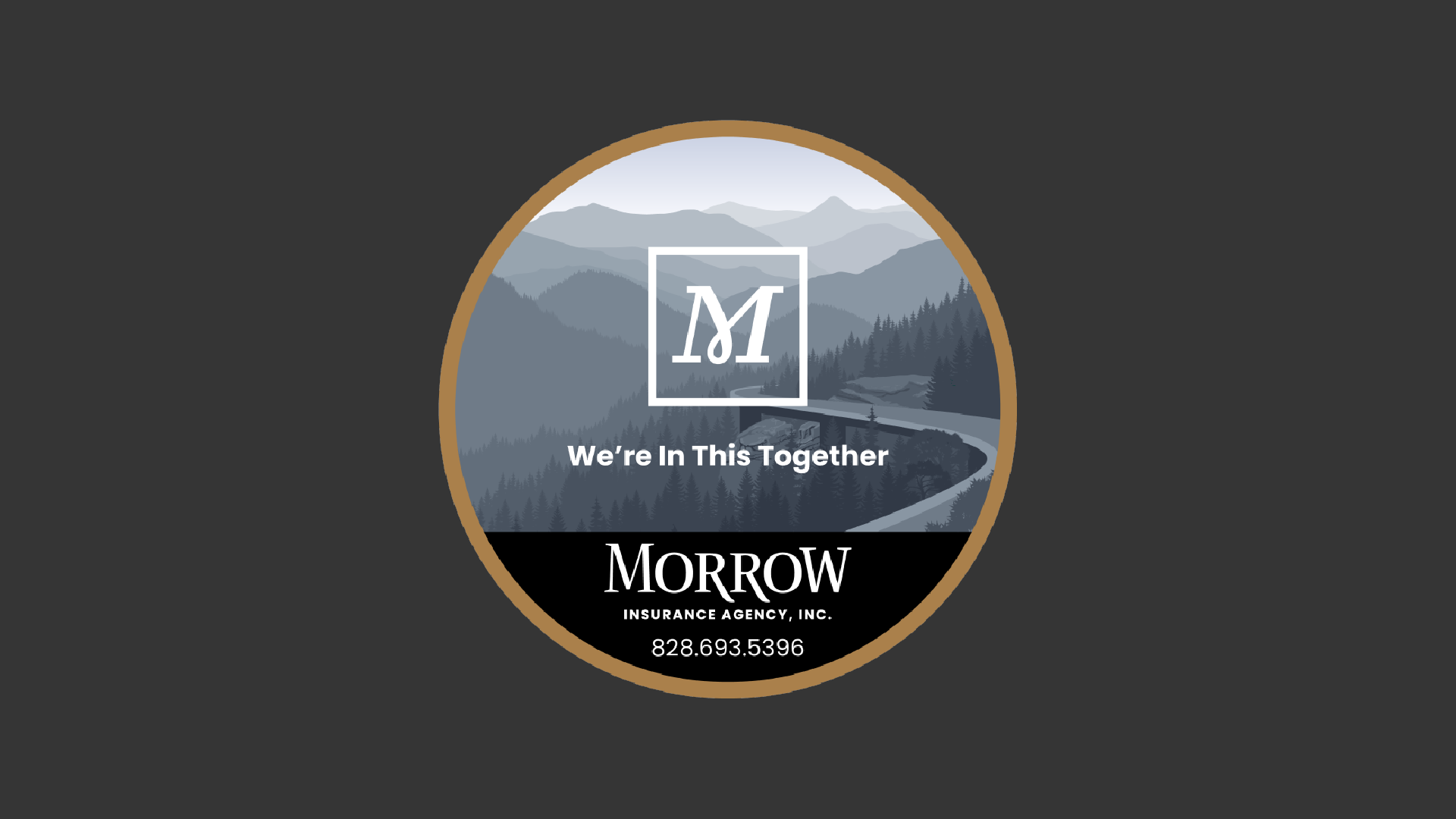 Morrow Insurance Hurricane Helene Client Gift Stickers