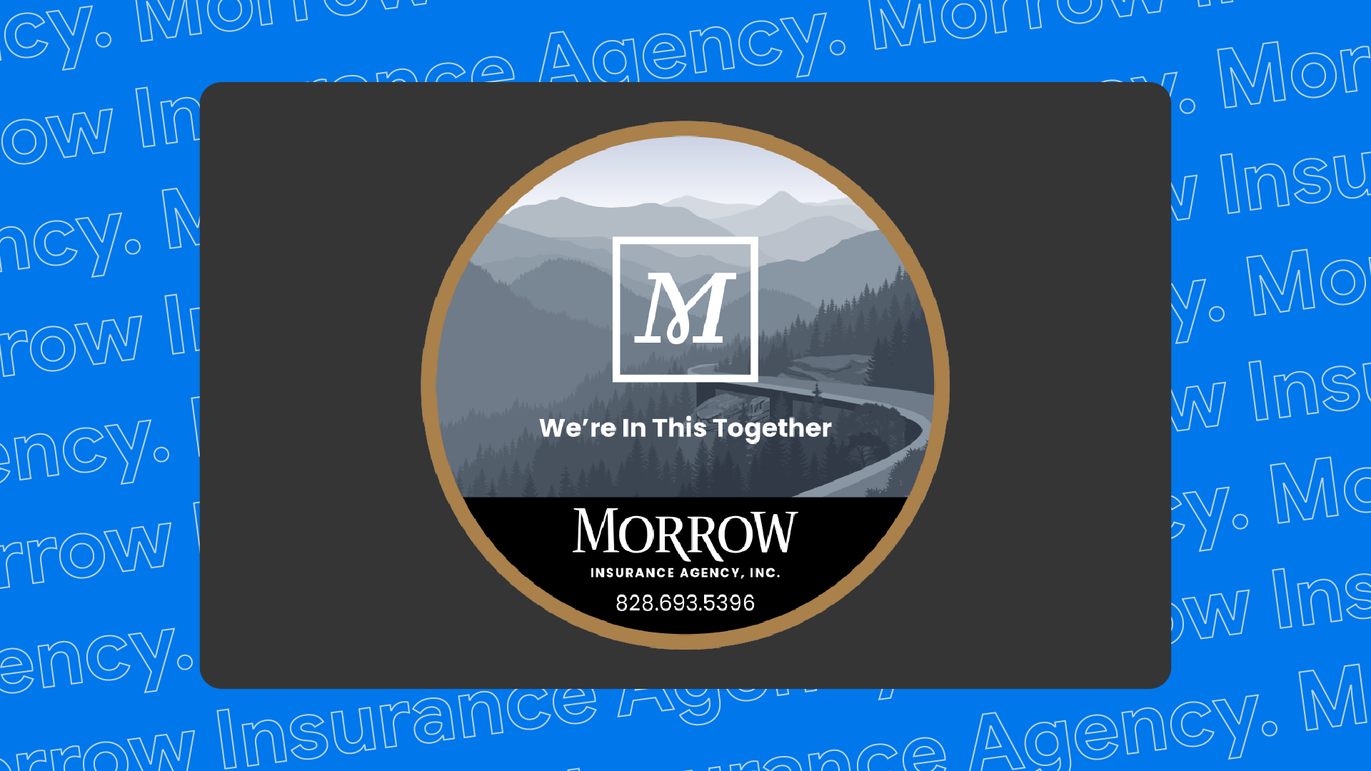 Morrow Insurance Hurricane Helene Client Gift Stickers