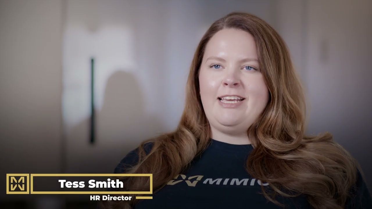 Tess Smith, HR Director at Mimic