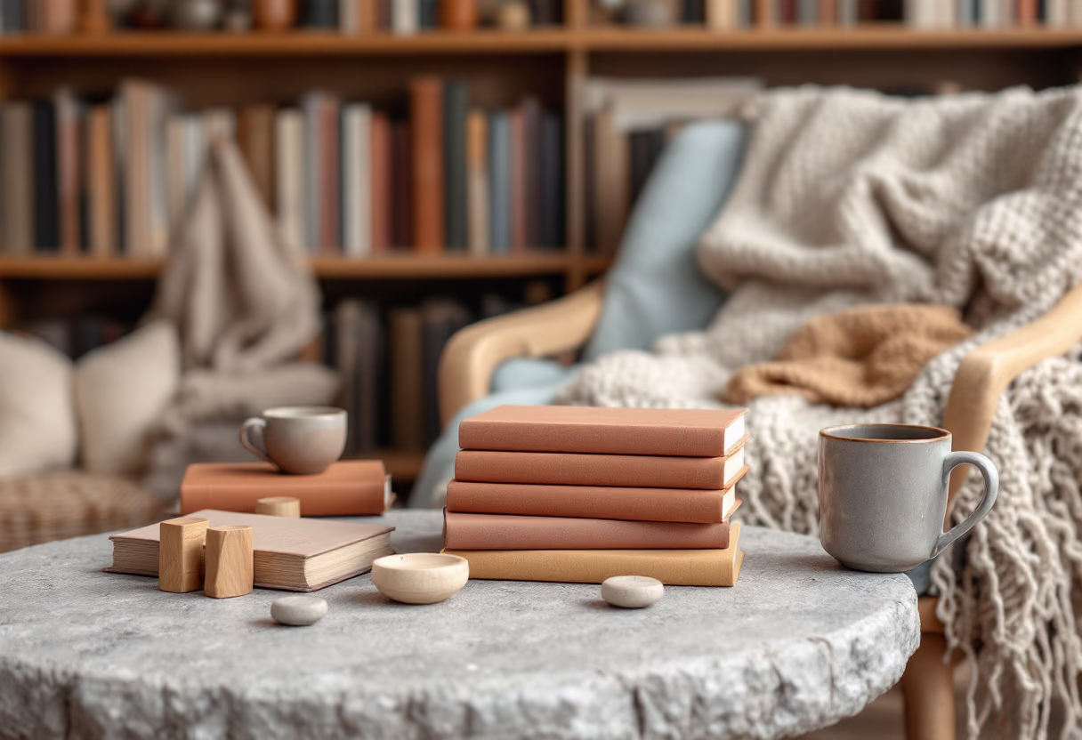 image of book collection (for a bookstore)