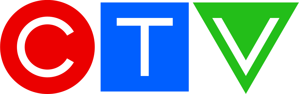 Canadian Tire logo with a red downward-pointing triangle and a green maple leaf on top.