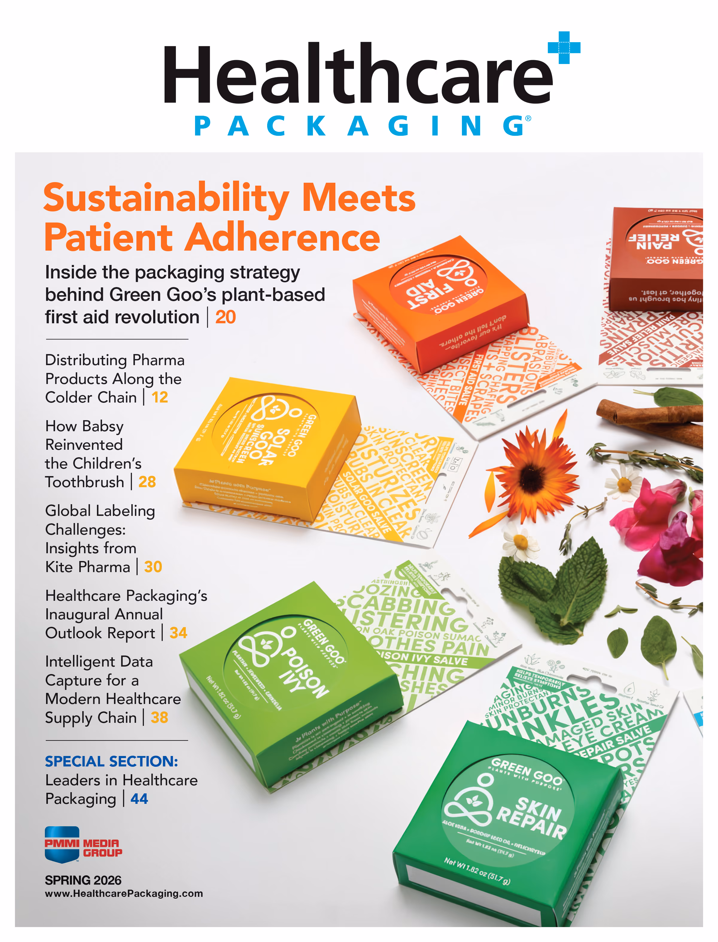 Healthcare Packaging magazine cover