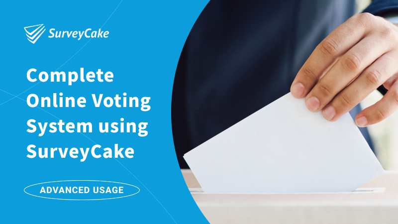Create Your Online Voting Survey with SurveyCake!
