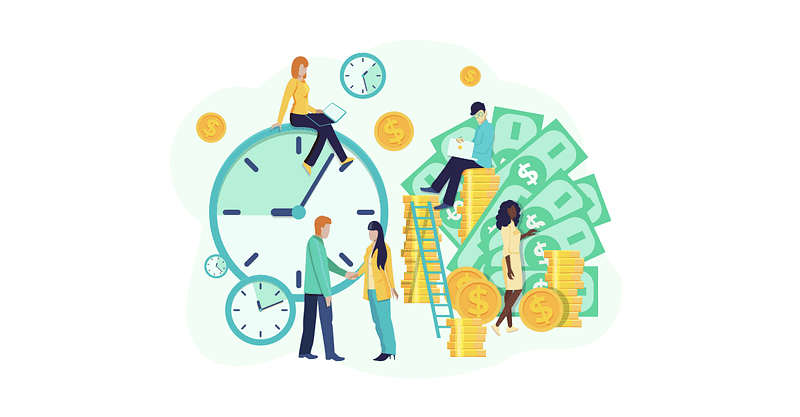 省下時間掌握更多金錢的示意圖
