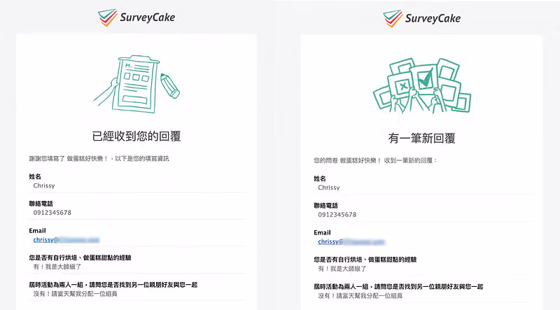 Email 通知功能