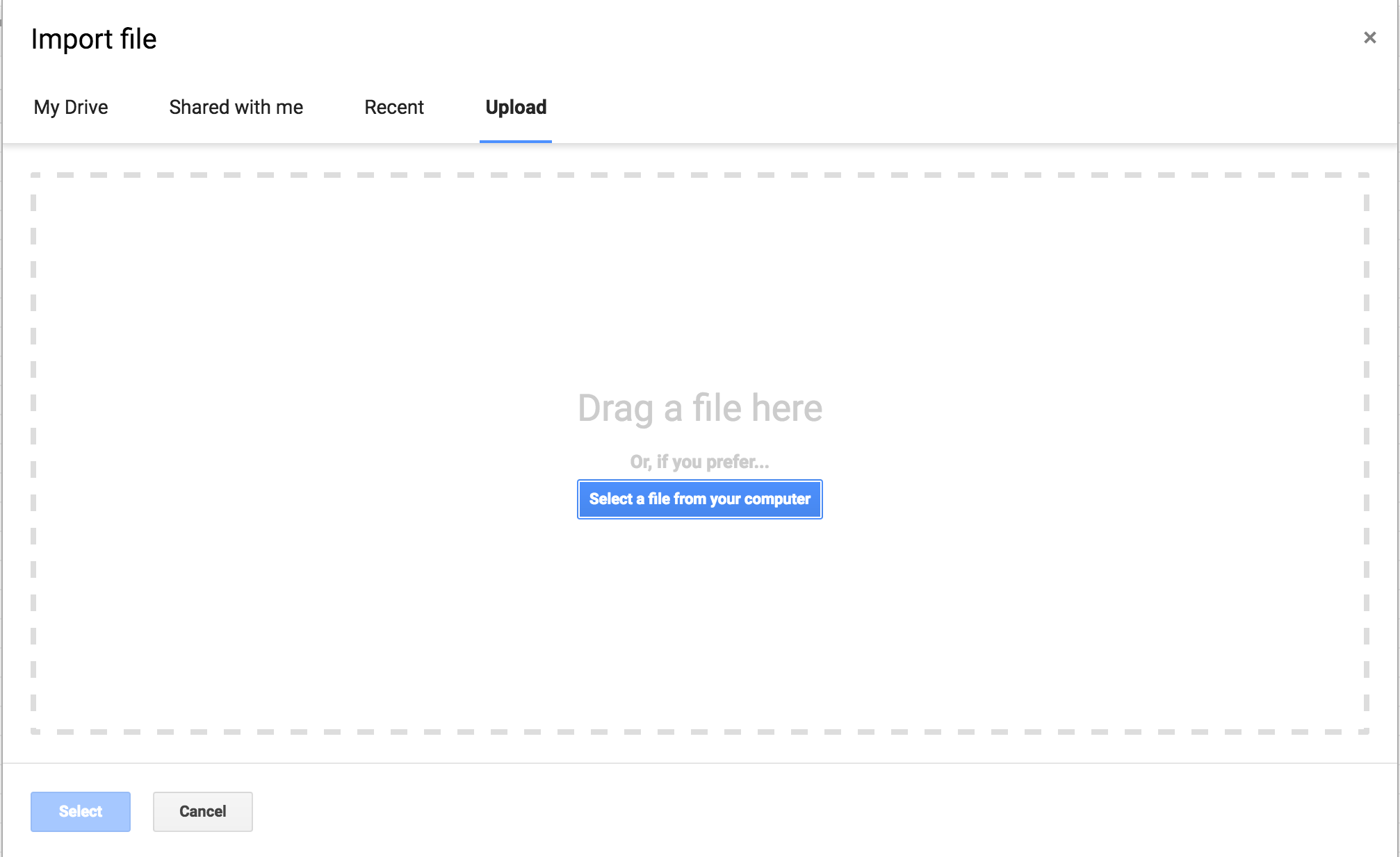 URL Assistant step one, clicking the Download button to get the Excel template