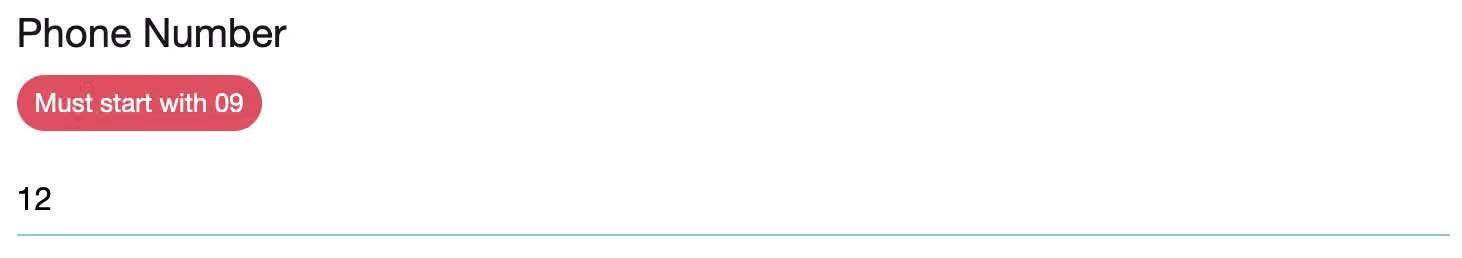 Mobile numeric keypad automatically appearing for a Phone Number validated question