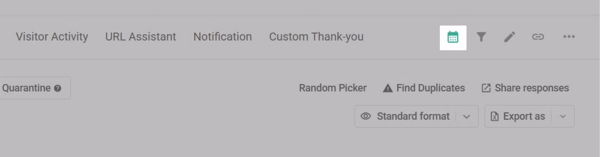 Filter combination panel with a new criterion added for main course satisfaction set to very satisfied