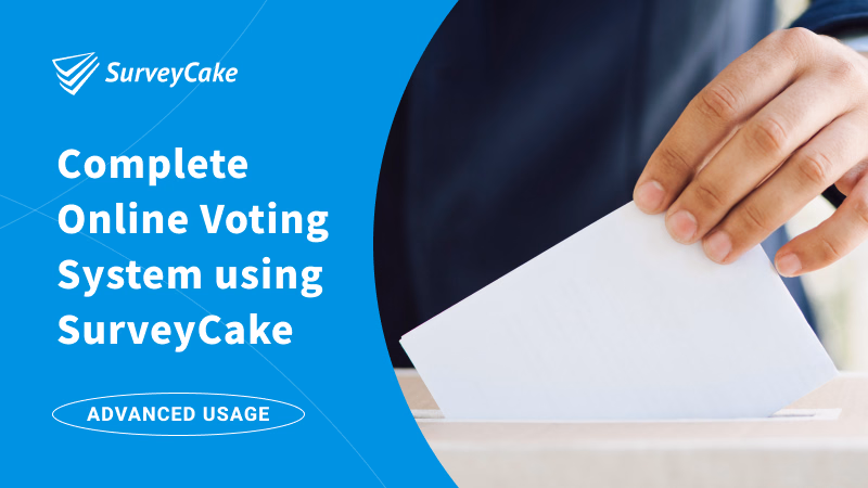 Create Your Online Voting Survey with SurveyCake!
