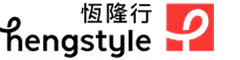 黑色手寫字母G中帶有紅色曲線裝飾。