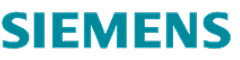 西門子企業標誌，綠色字母組成品牌名SIEMENS。