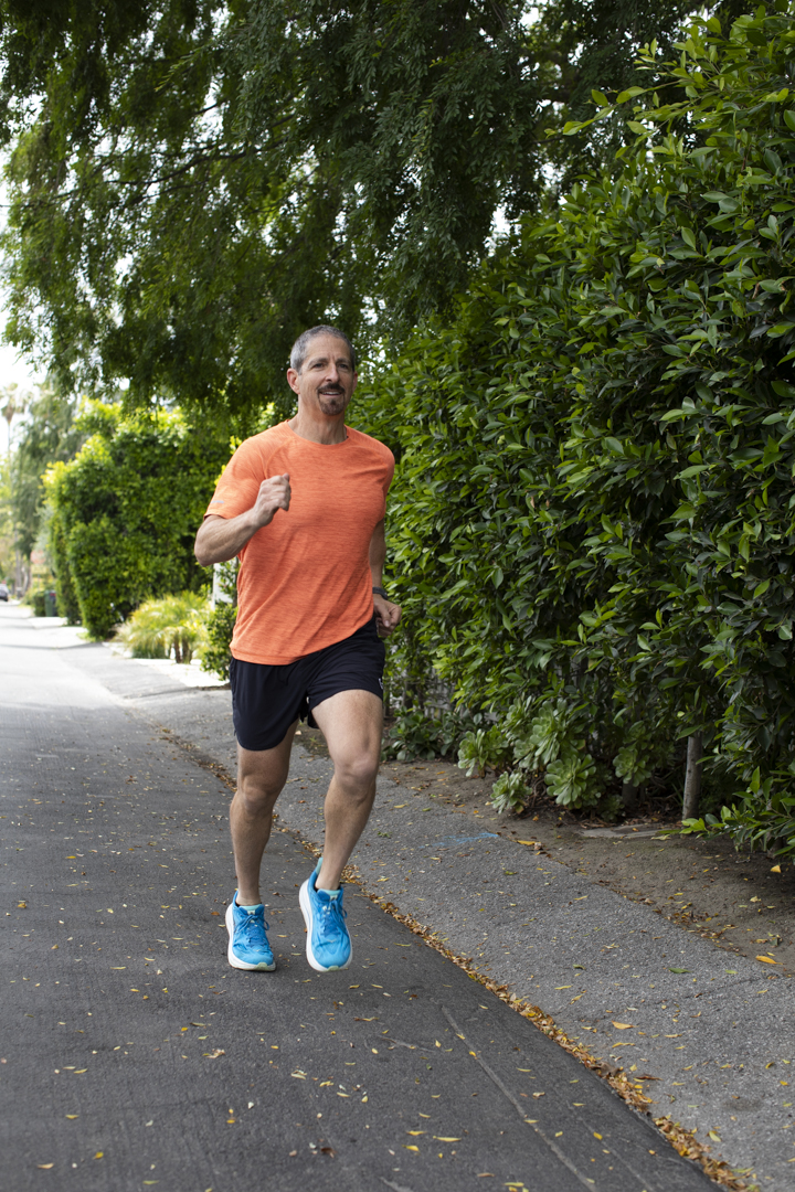 Coach Tom Hoffman running — Slash Athlete Studio City