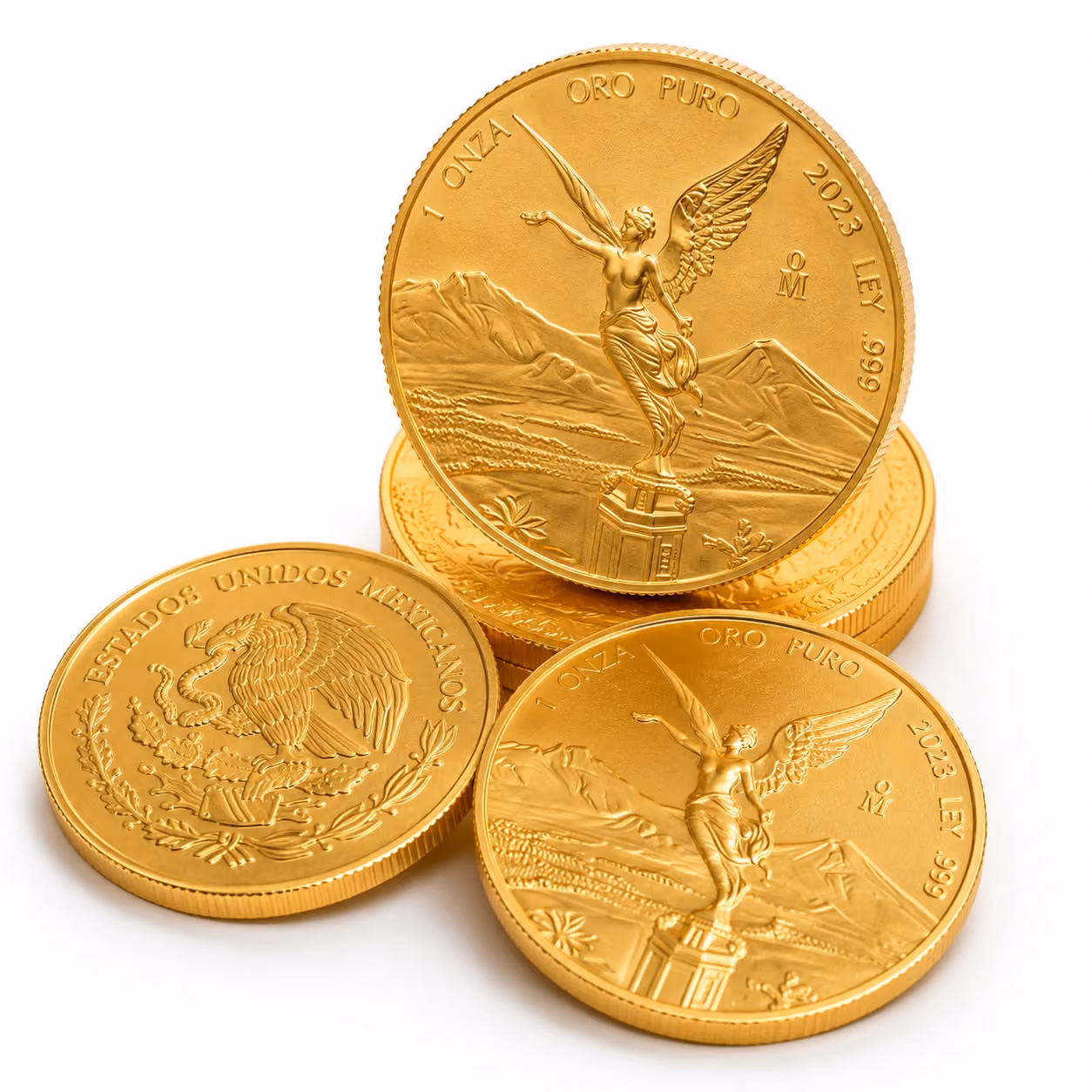 Monedas de oro